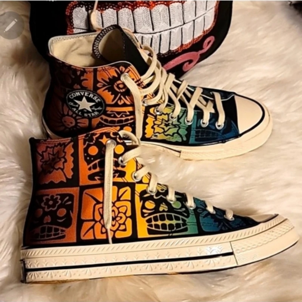 ❤️ Dia De Los Muertos /Day of The Dead Chuck 70's ❤️ - Picture 9 of 13